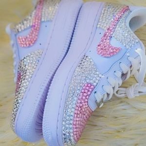 Bling Nike Air Force 1 Shoes